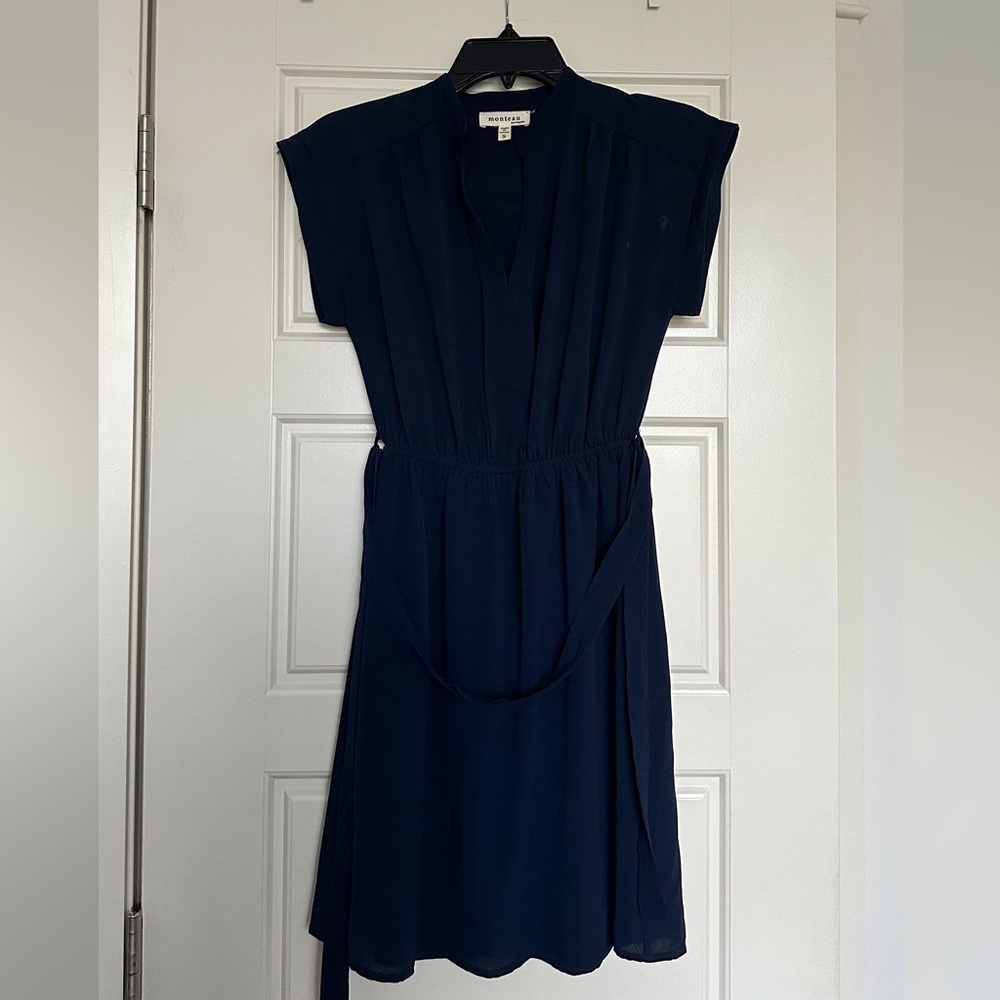 Monteau belted dress